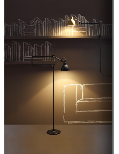 LISEUSE/LAMPADAIRE GRAS 411 - NOIR