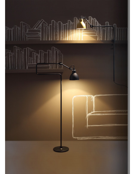 LISEUSE/LAMPADAIRE GRAS 411 - NOIR