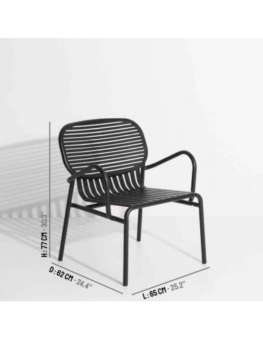 FAUTEUIL DE JARDIN AVEC ACCOUDOIR - WEEK END