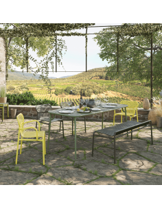 BANC DE JARDIN SANS DOSSIER - WEEK END