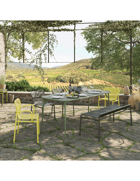 BANC DE JARDIN SANS DOSSIER - WEEK END
