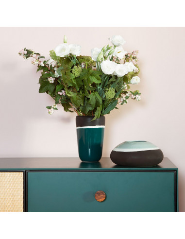 VASE SICILIA POUSSE DE TILLEUL - 10x22cm