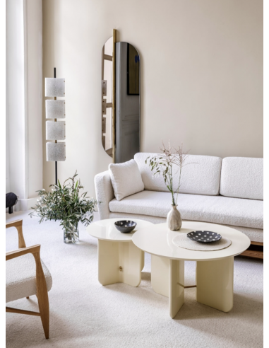 MIROIR TOTEM - ROSE CUIVRE