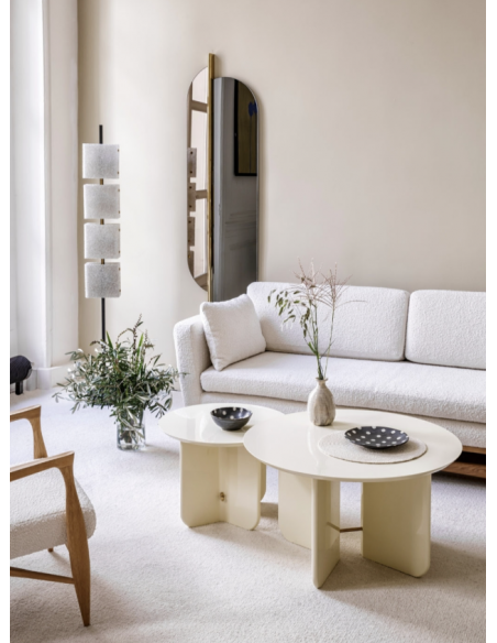 MIROIR TOTEM - ROSE CUIVRE