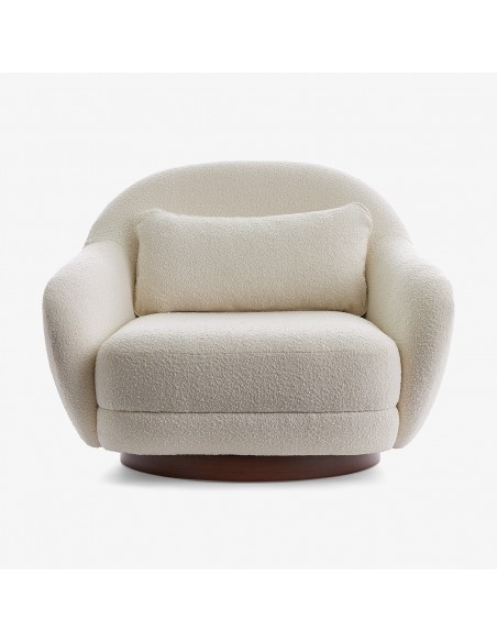 FAUTEUIL BOZZOLO - ECRU