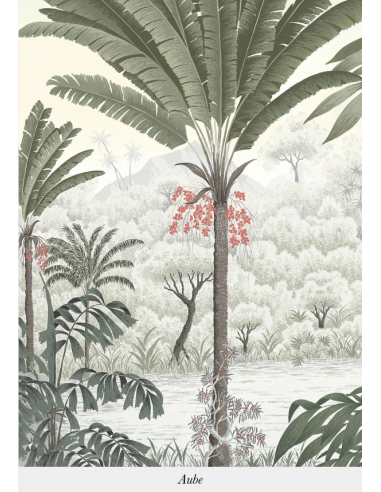 PAPIER PEINT PANORAMIQUE - LA RIVIERE DES PARFUMS