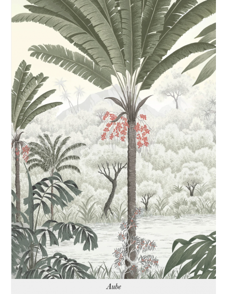 PAPIER PEINT PANORAMIQUE - LA RIVIERE DES PARFUMS