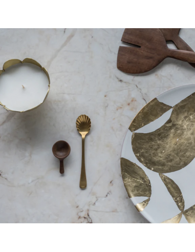 SET DE 4 CUILLERES GOOD MORNING - GOLD
