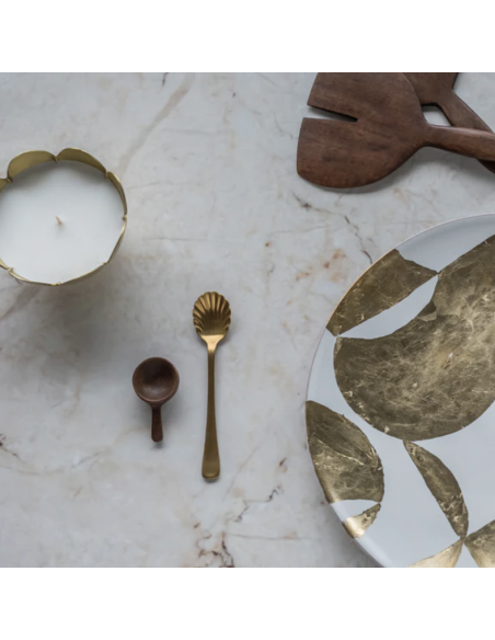 SET DE 4 CUILLERES GOOD MORNING - GOLD