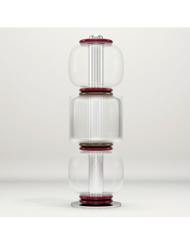 LAMPADAIRE LOULOU - 3 MODULES - AUBERGINE