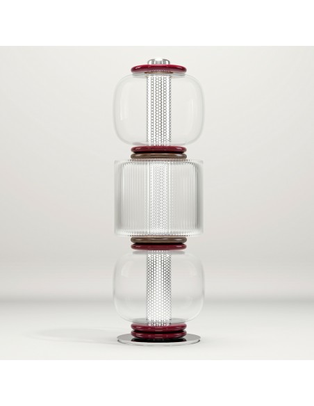 LAMPADAIRE LOULOU - 3 MODULES - AUBERGINE