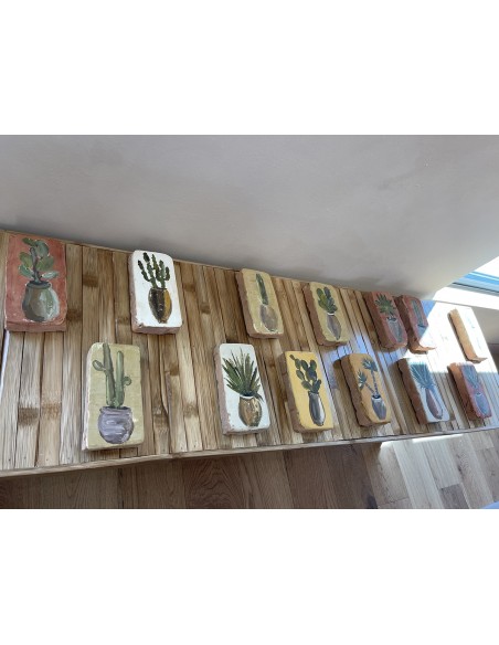 BRIQUE TERRE MELEE - MARYLENE TORTORA