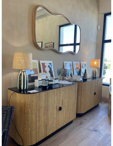 BUFFET RIVIERA - Noir - L120 x l42 x H75 cm