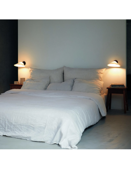 APPLIQUE PLUME - PORCELAINE