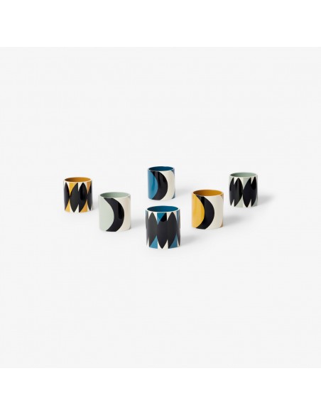 ROND DE SERVIETTE TCHIN (X6)