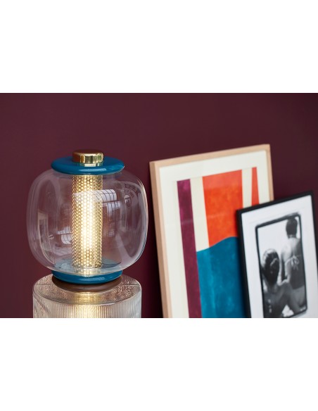 LAMPADAIRE LOULOU - 3 MODULES - AUBERGINE