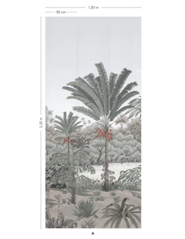 PAPIER PEINT PANORAMIQUE RIVIERE DES PARFUMS