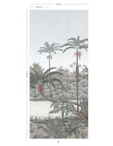 PAPIER PEINT PANORAMIQUE RIVIERE DES PARFUMS