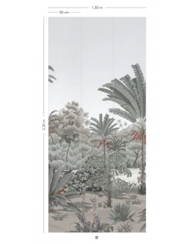 PAPIER PEINT PANORAMIQUE RIVIERE DES PARFUMS