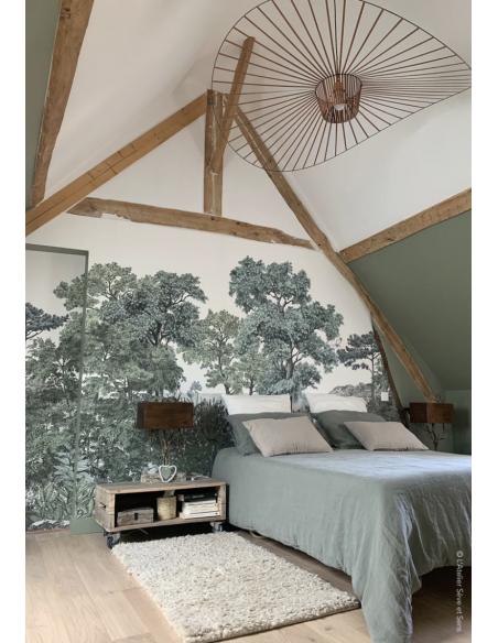 PAPIER PEINT FORÊT DE BRETAGNE - ISIDORE LE ROY