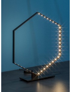 LAMPE À POSER HEXA - NOIR 2