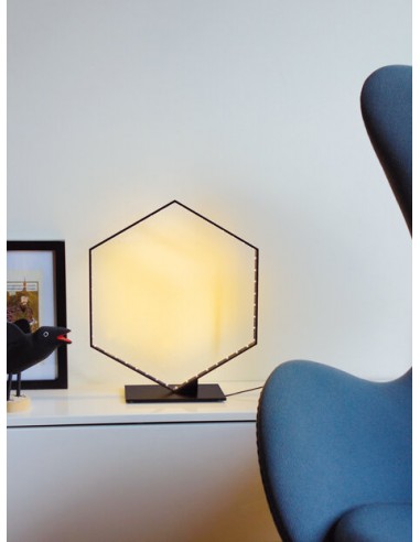 LAMPE À POSER HEXA - NOIR