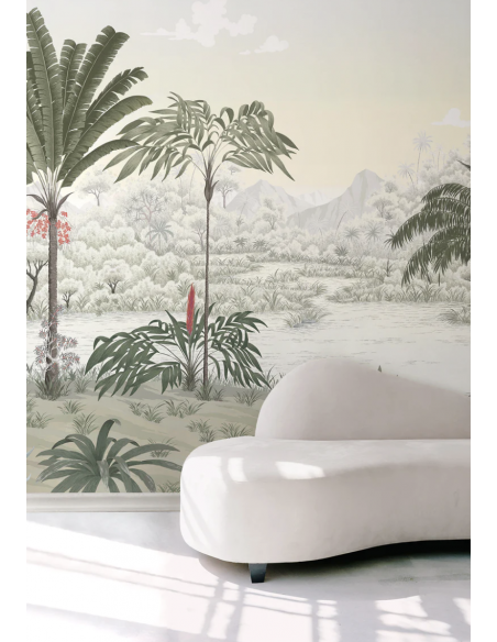 PAPIER PEINT - RIVIERE DES PARFUMS