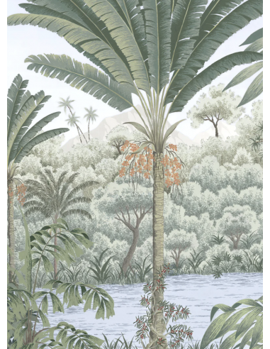 PAPIER PEINT - RIVIERE DES PARFUMS