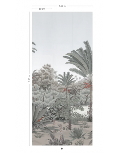 PAPIER PEINT - RIVIERE DES PARFUMS