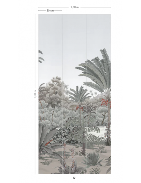 PAPIER PEINT - RIVIERE DES PARFUMS