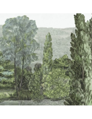 PAPIER PEINT CAMPAGNE - ISIDORE LE ROY