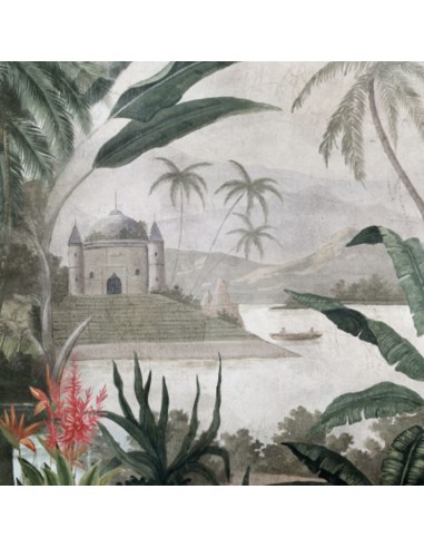 PAPIER PEINT - LES BORDS DU GANGE