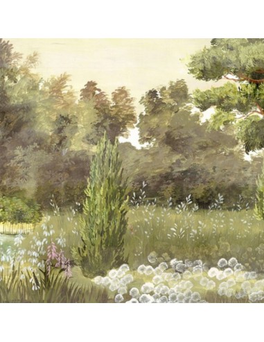 PAPIER PEINT - ANANBÔ - LES HERBES COULEURS