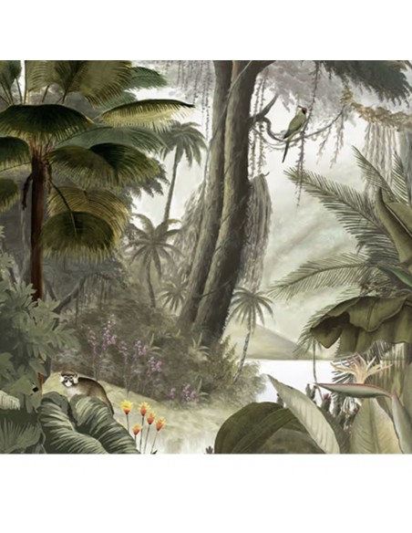 PAPIER PEINT - ANANBÔ - PARADIS DES TROPIQUES