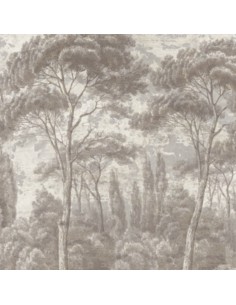 PAPIER PEINT - PINS ET CYPRES