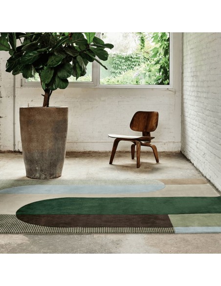 TAPIS OMBRES EMERAUDE