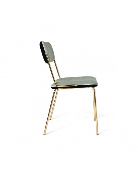 Chaise double jeu doré - amande