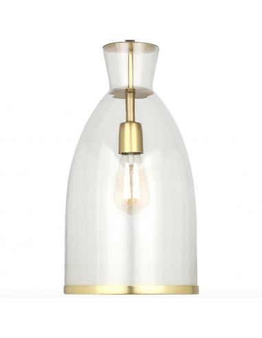 Suspension verre et laiton DRIO - H30