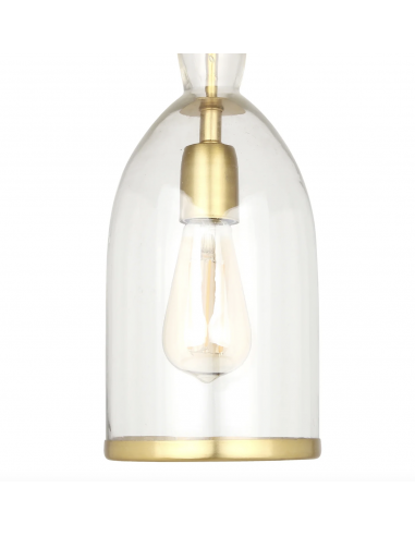 Suspension verre et laiton DRIO - H44