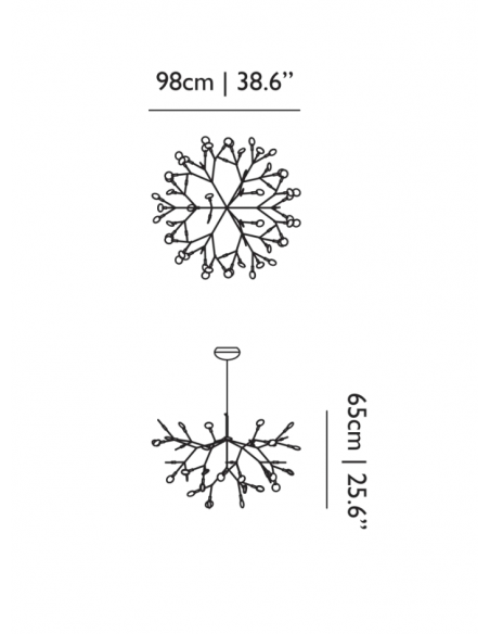SUSPENSION HERACLEUM - LARGE
