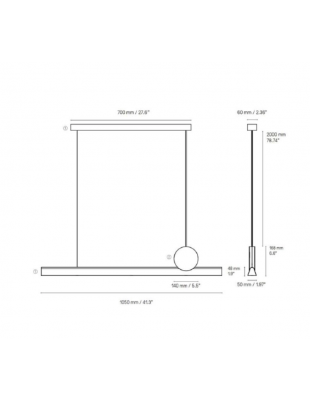 Suspension CALEE V5 - CVL