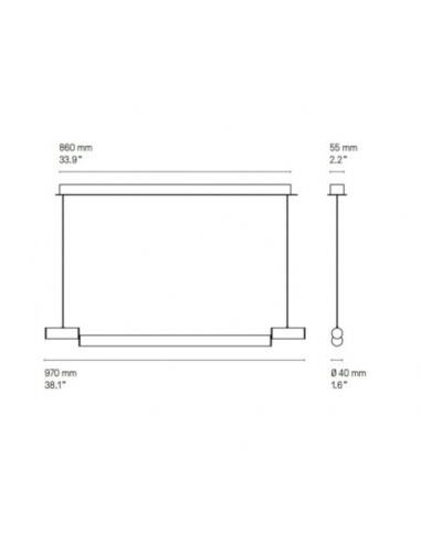 Suspension LED SIGNAL - CVL