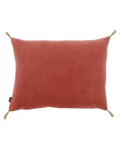Coussin en velours lavé 2
