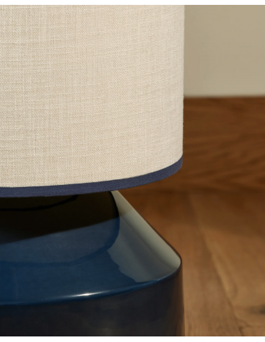 Lampadaire Claude - bleu Sarah