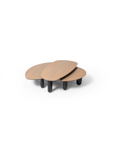 Table basse galet - MM - 120x66 cm