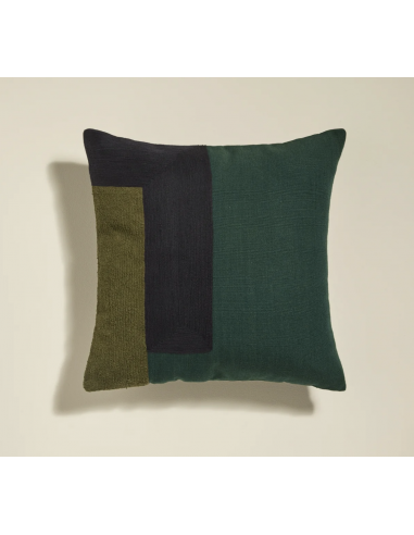 COUSSIN PALETTE - 42 x 42 cm - Coton - Mousse