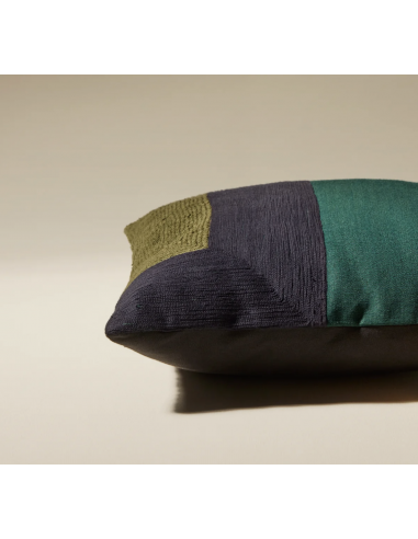 COUSSIN PALETTE - 42 x 42 cm - Coton - Mousse