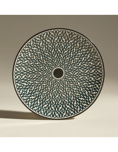 Assiette Plate Sarah - Bleu Sarah