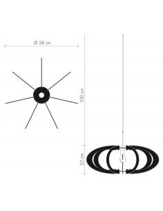 Suspension ETIOLA tressage Twist 2