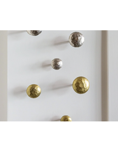 Set de 3 patères Naila - or